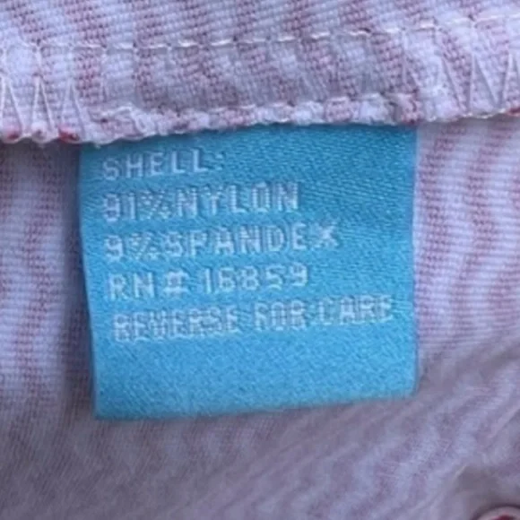 J. McLaughlin Red & White Ruffle Neck Sleeveless stretch Top – Size XL - Picture 6 of 6